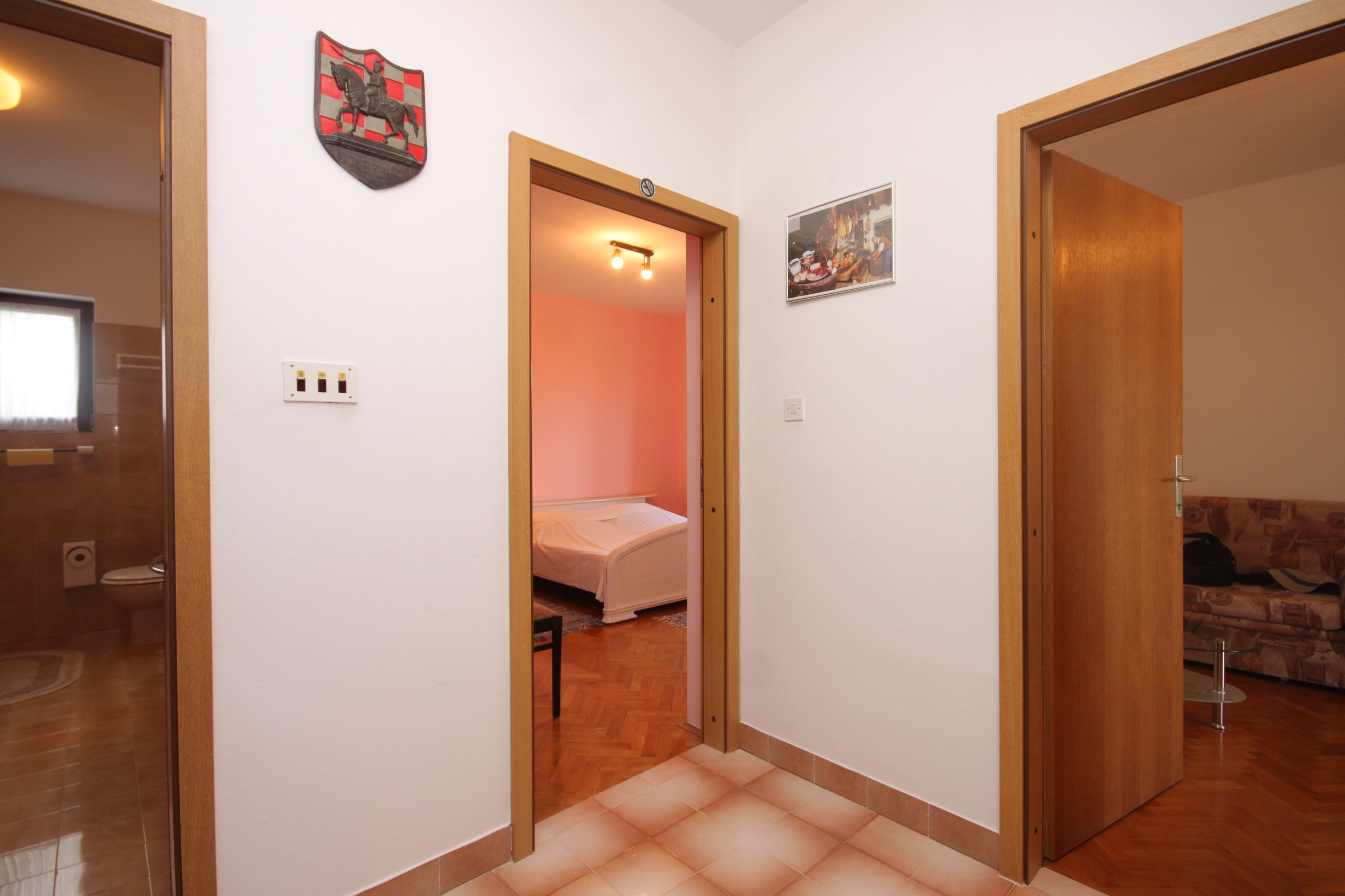 One bedroom apartment with terrace and sea view Preko, Ugljan  A-d