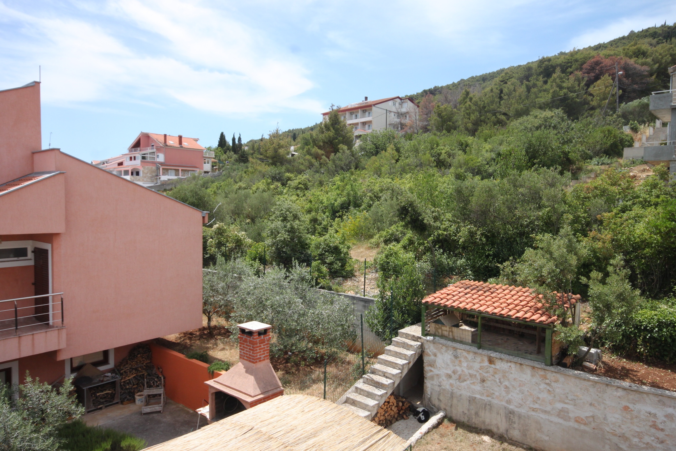 Comfortable and spacious apartment with terrace and sea view Kali, Ugljan  A-a