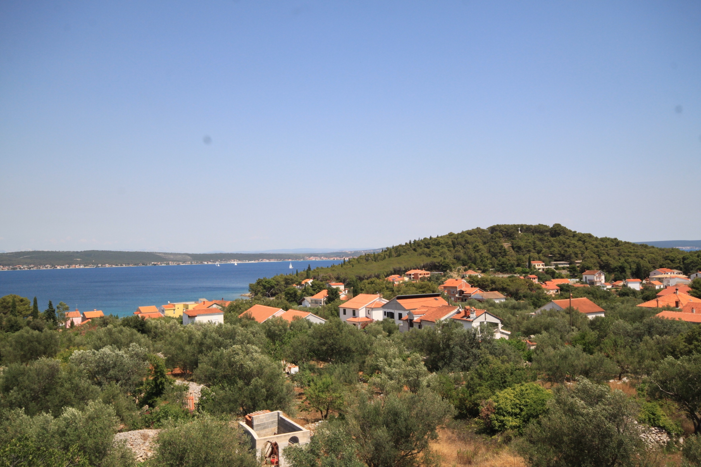 Two bedroom apartment with terrace and sea view Kukljica, Ugljan  A-a