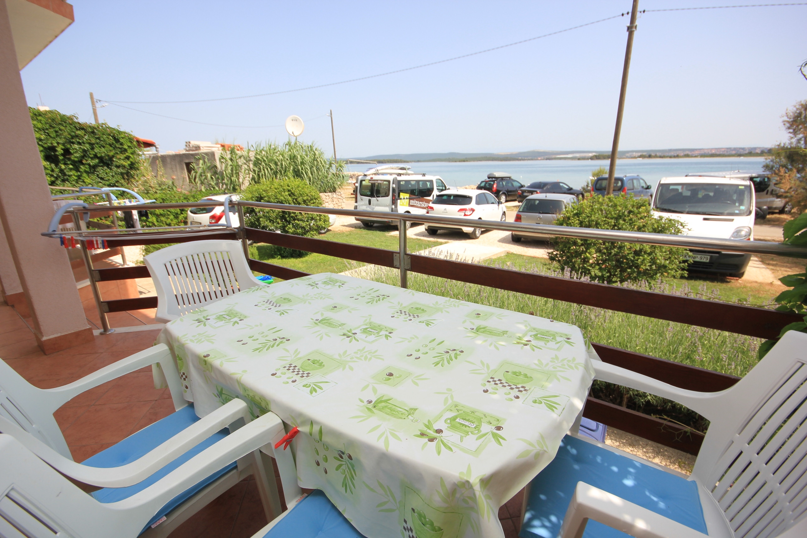One bedroom apartment with terrace and sea view Kraj, Pašman  A-a