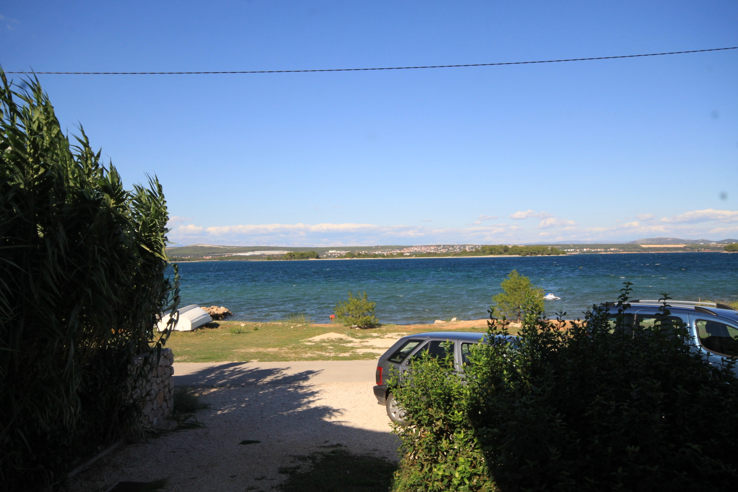 One bedroom apartment with terrace and sea view Kraj, Pašman  A-c