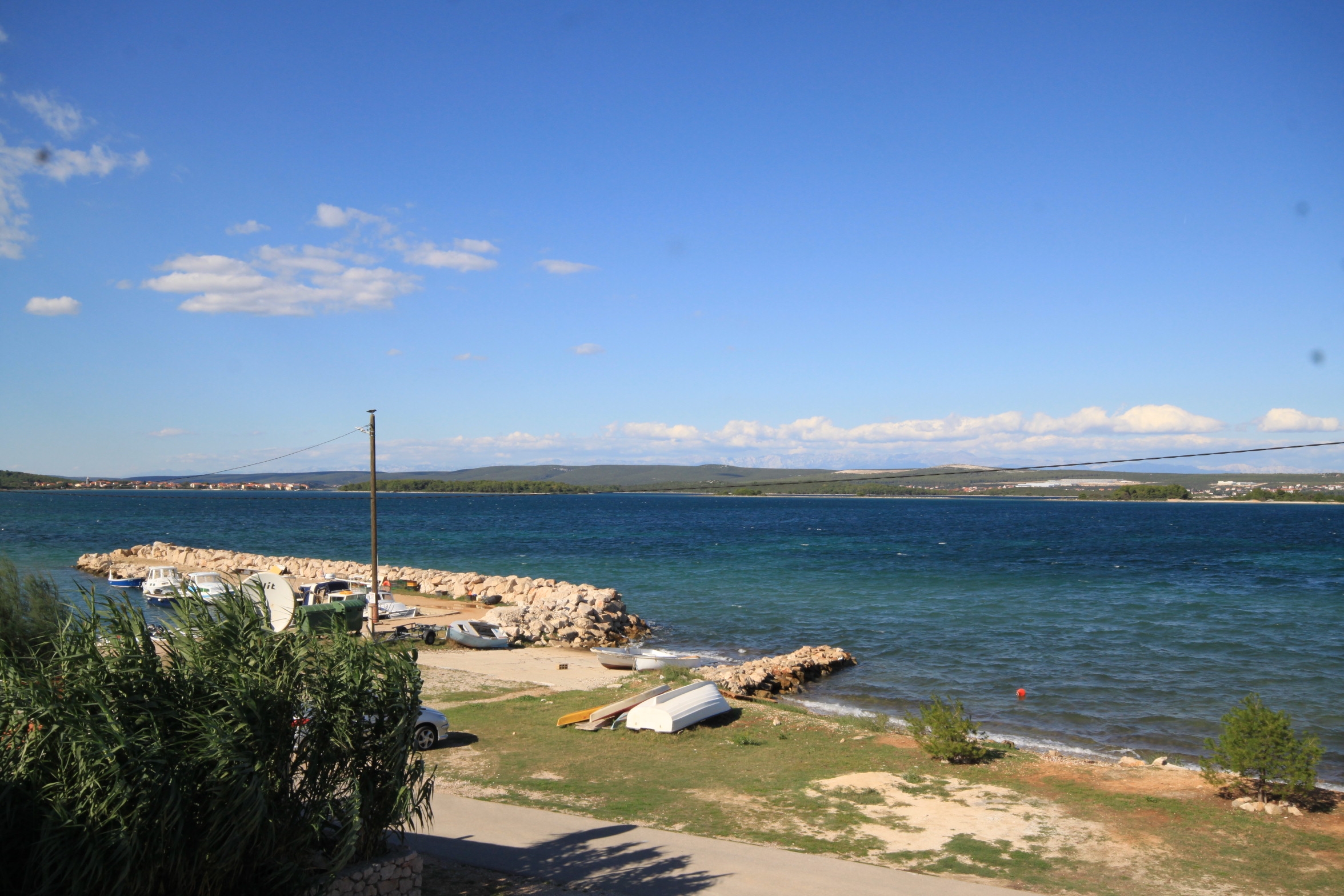 One bedroom apartment with terrace and sea view Kraj, Pašman  A-e