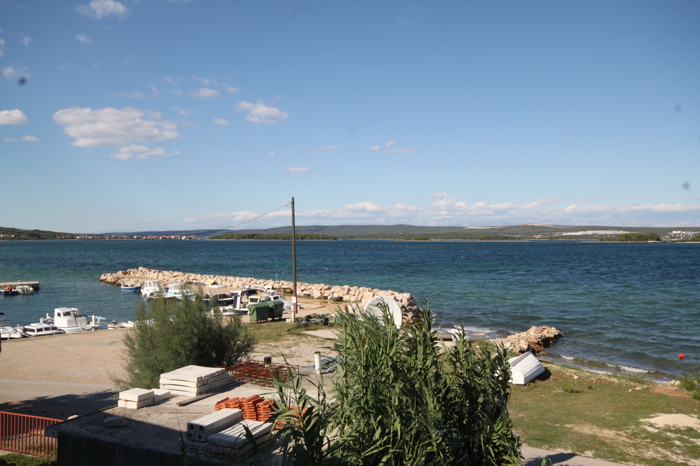 One bedroom apartment with terrace and sea view Kraj, Pašman  A-f