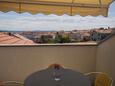 Kukljica, Terraza in the apartment, with a sea view, (pet friendly) y WiFi.