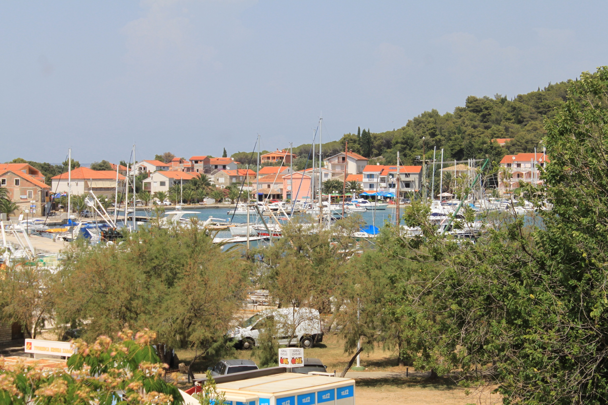 Two bedroom apartment with terrace and sea view Kukljica, Ugljan  A-c
