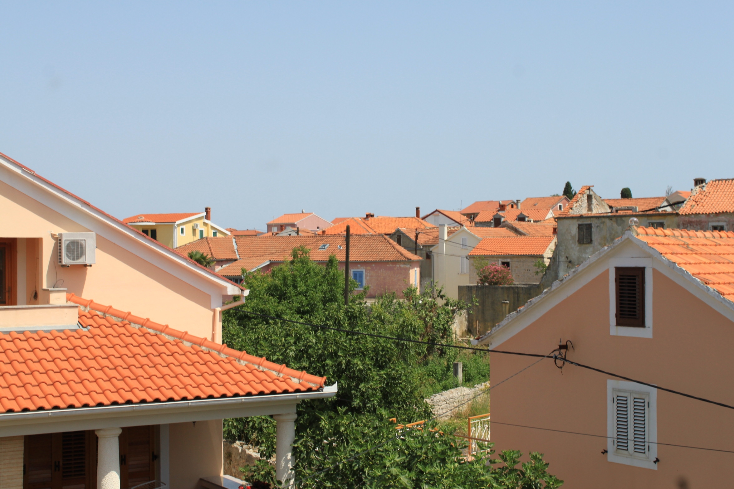 Two bedroom apartment with terrace and sea view Kukljica, Ugljan  A-c
