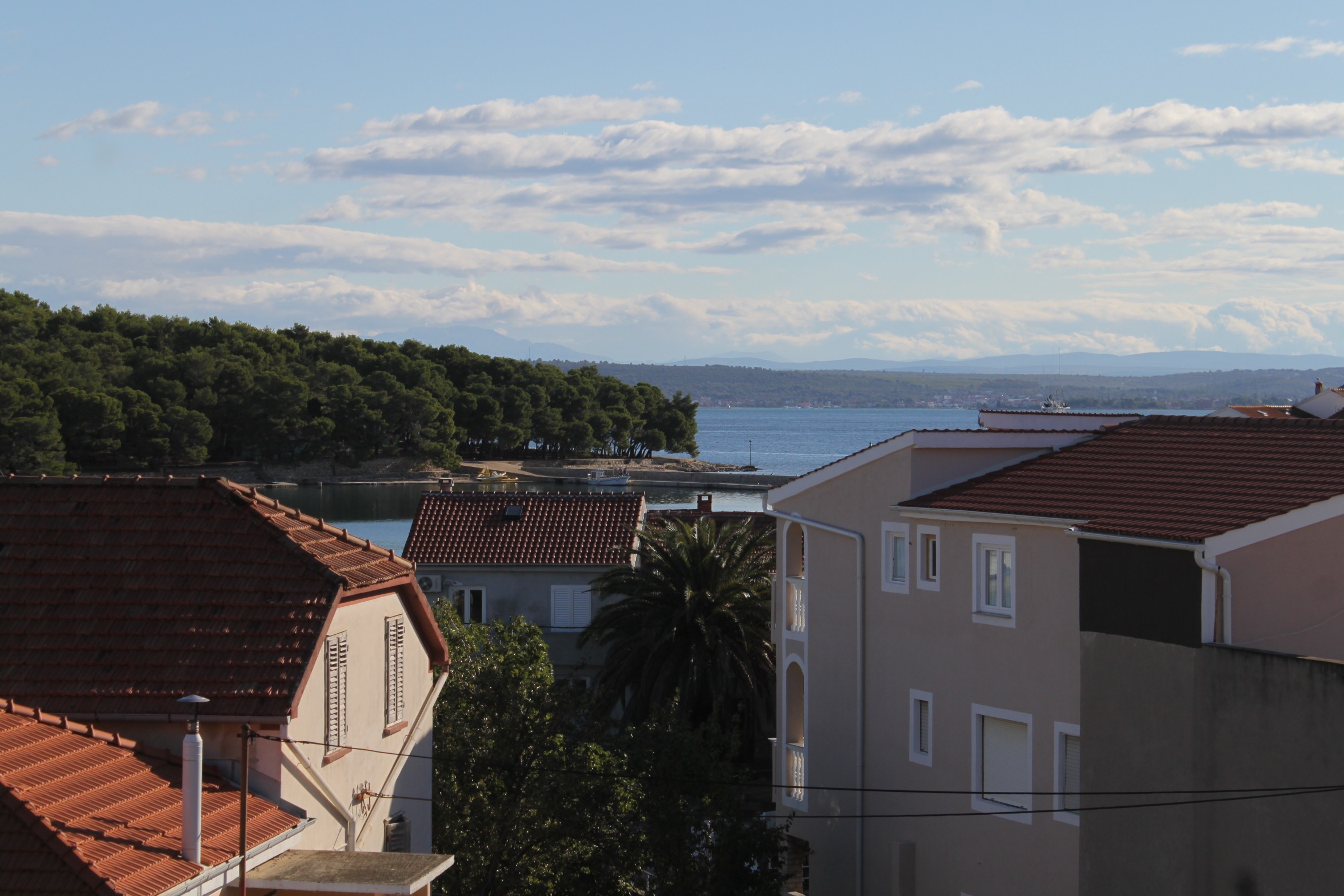 One bedroom apartment with terrace and sea view Kukljica, Ugljan  A-d