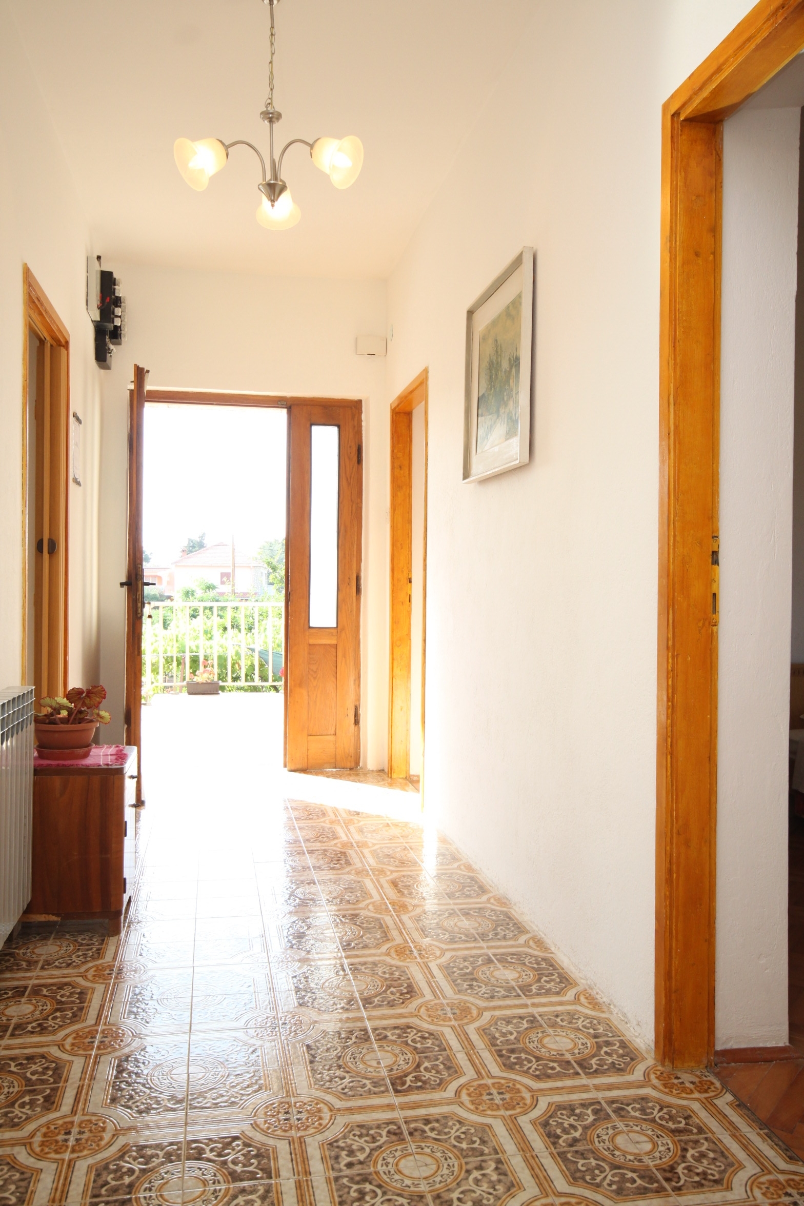 Three bedroom apartment with terrace and sea view Ugljan  A-a