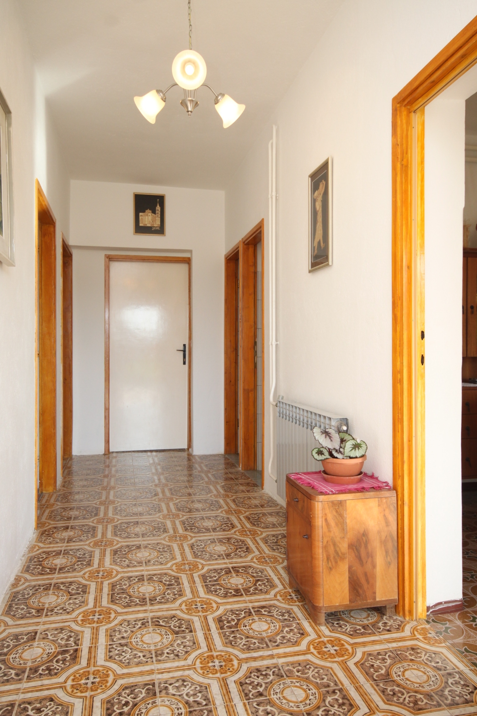 Three bedroom apartment with terrace and sea view Ugljan  A-a