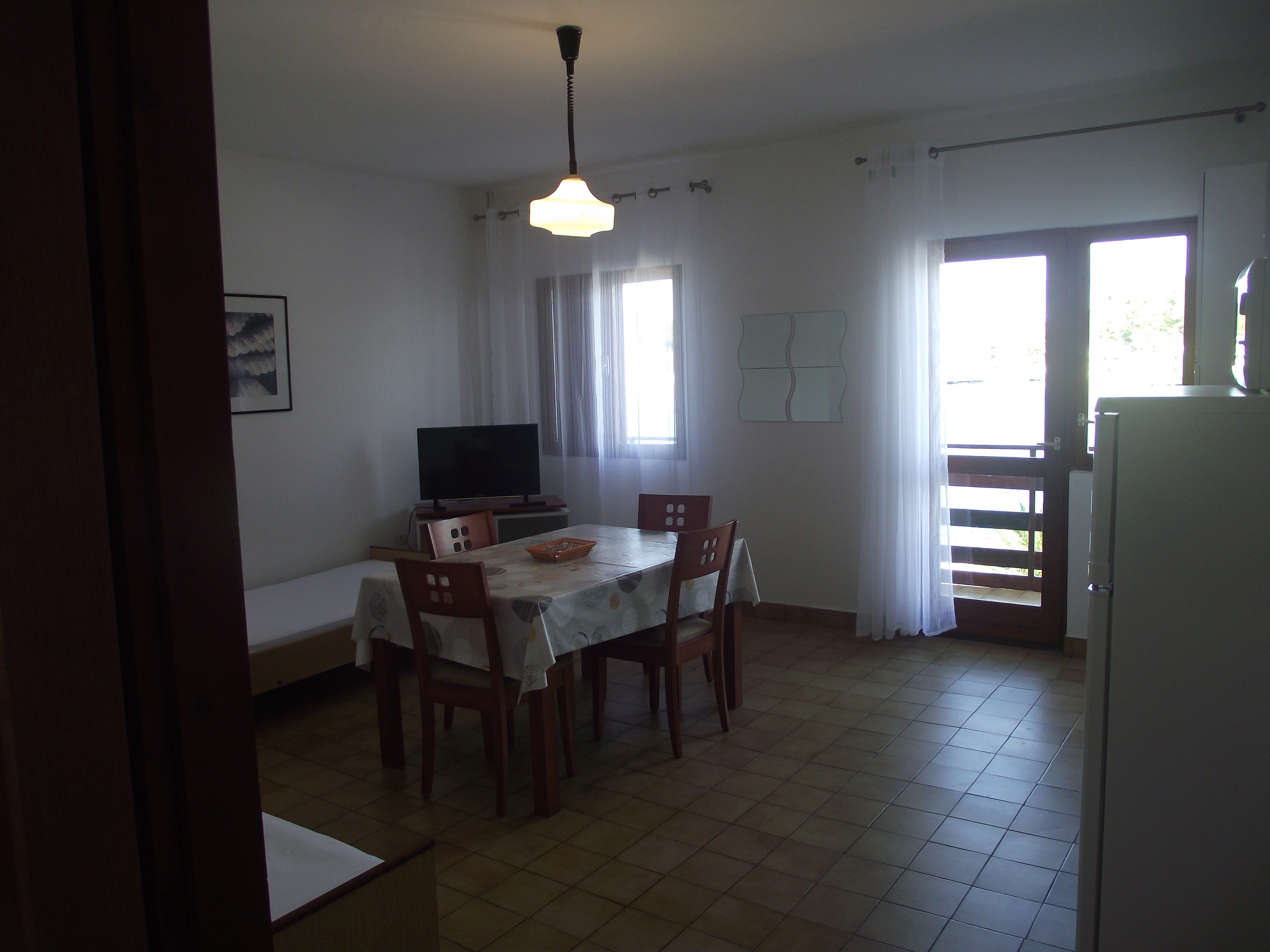 One bedroom apartment with balcony and sea view Kukljica, Ugljan (A-8260-b)