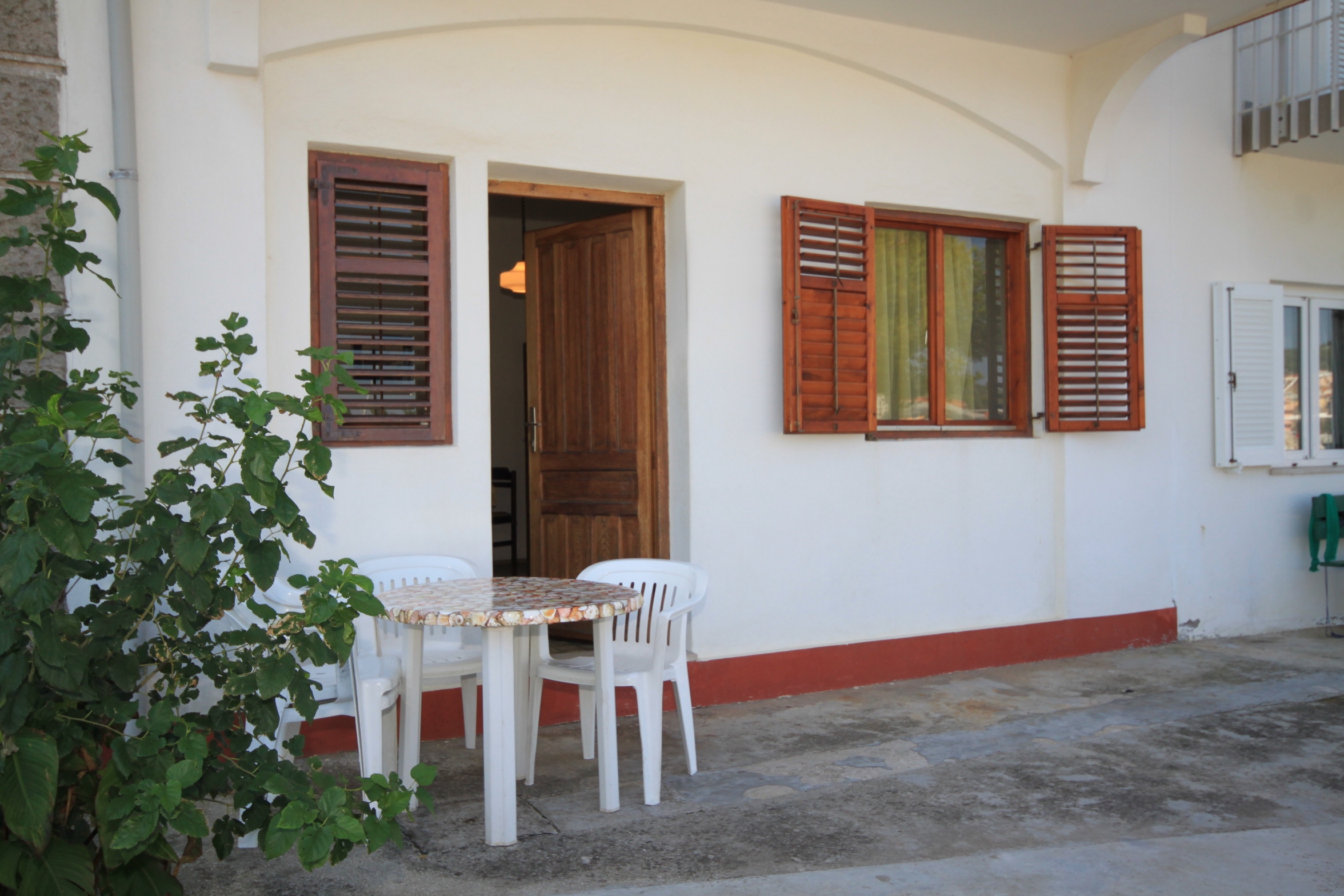 One bedroom apartment with terrace and sea view Kukljica, Ugljan  A-c
