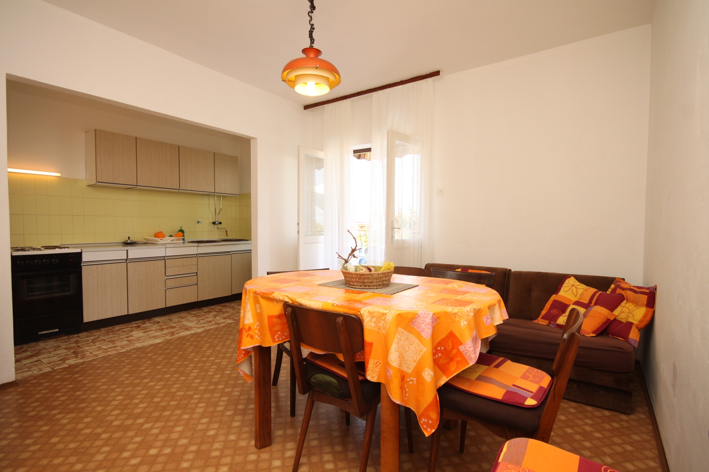 Three bedroom apartment with terrace and sea view Ugljan (A-8264-a)