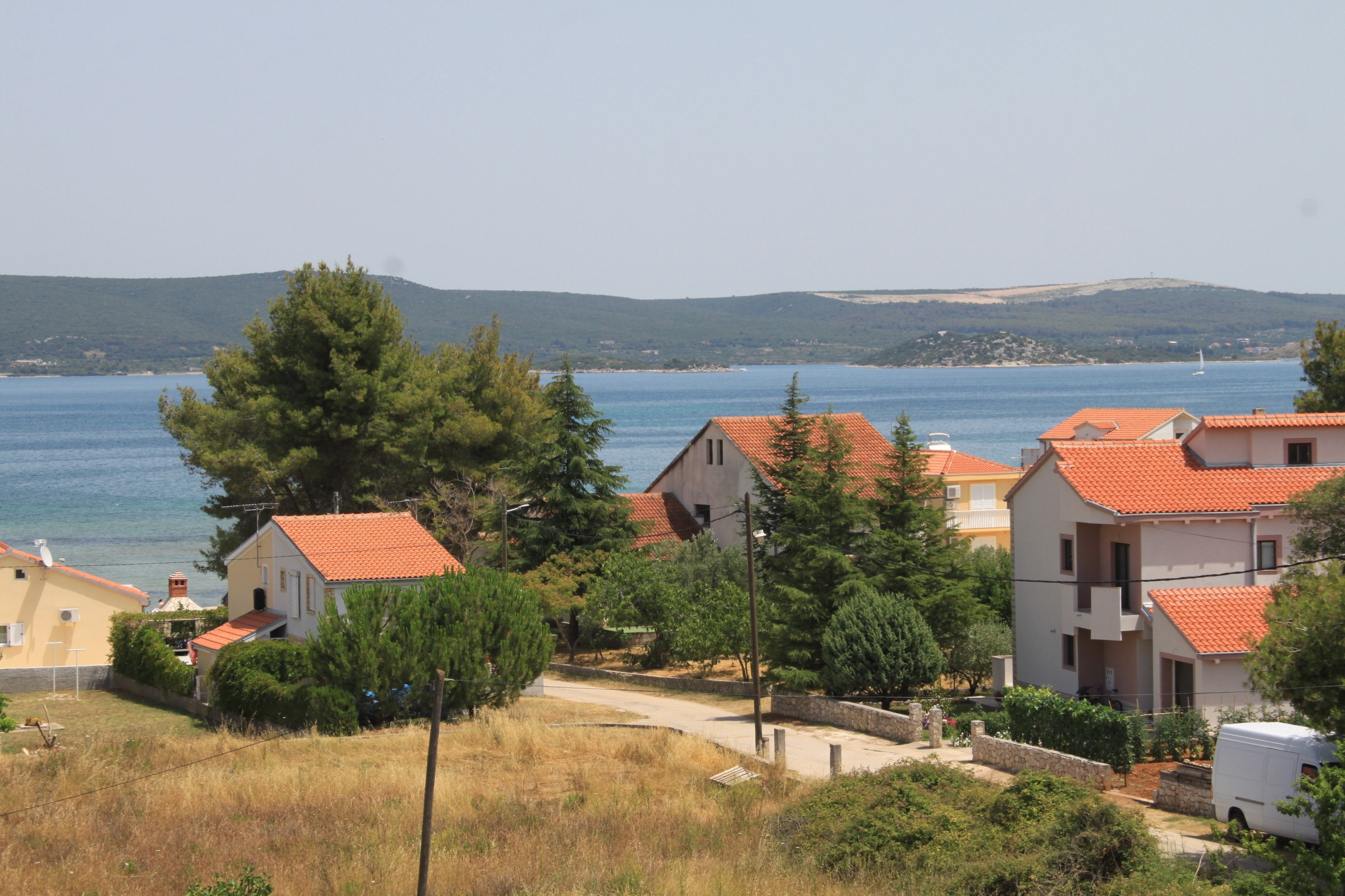Two bedroom apartment with terrace and sea view Neviđane, Pašman  A-a