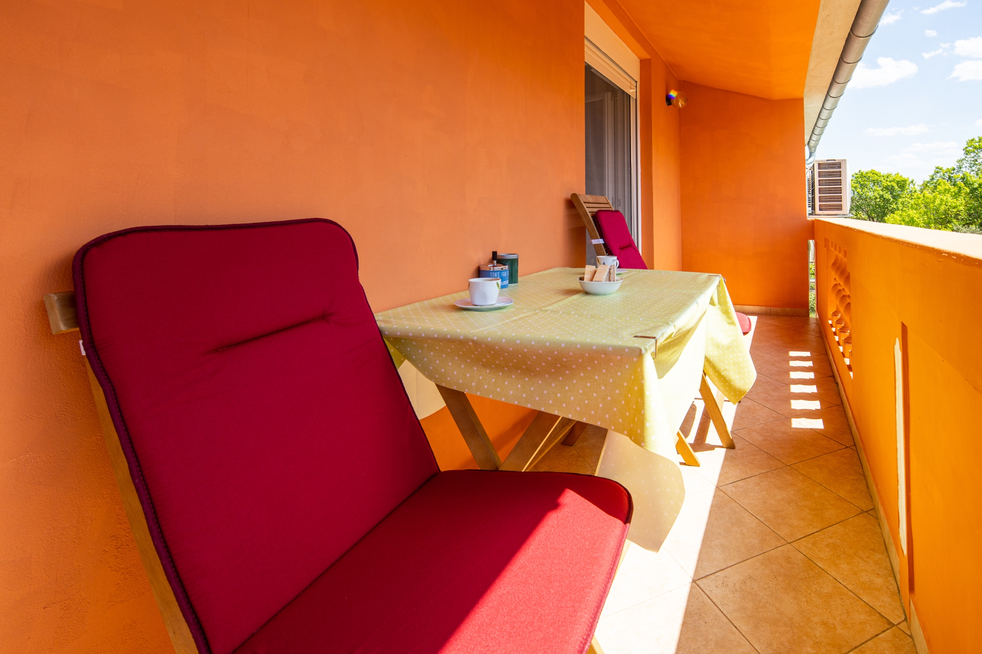 One bedroom apartment with balcony Pašman  A-a