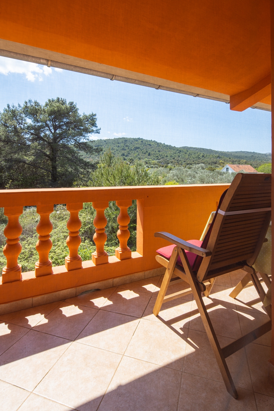 One bedroom apartment with balcony Pašman  A-a