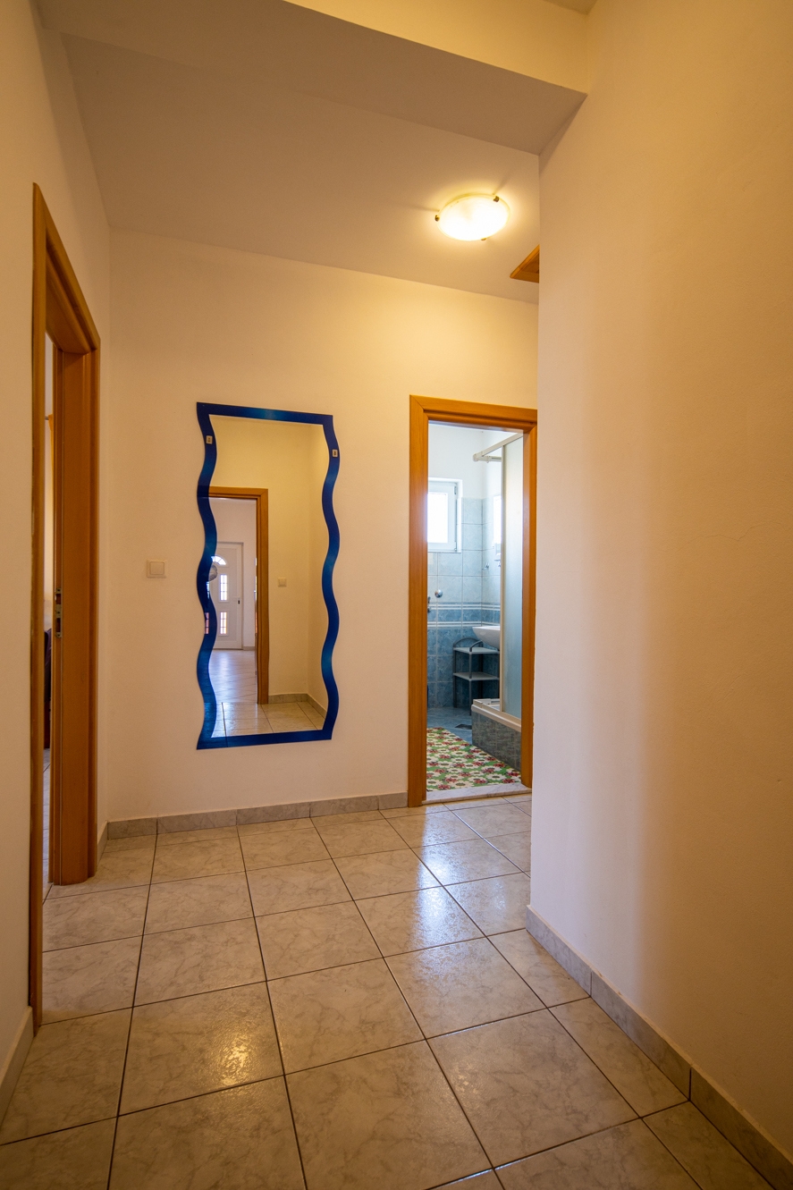 One bedroom apartment with terrace and sea view Pašman  A-c