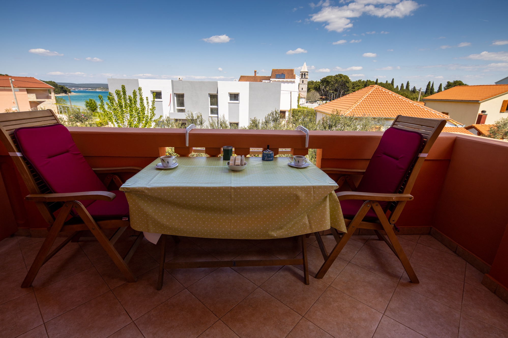 One bedroom apartment with terrace and sea view Pašman (A-8274-c)