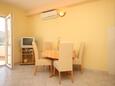 Skrivena Luka, Comedor in the apartment, air condition available, (pet friendly) y WiFi.