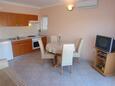 Skrivena Luka, Esszimmer in folgender Unterkunftsart apartment, Klimaanlage vorhanden und WiFi.