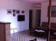 Living room Ždrelac, Living room in the apartment, air condition available, (pet friendly) and WiFi.