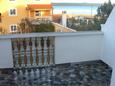 Balcony 1 Ždrelac, Balcony 1 in the apartment, with a sea view and WiFi.