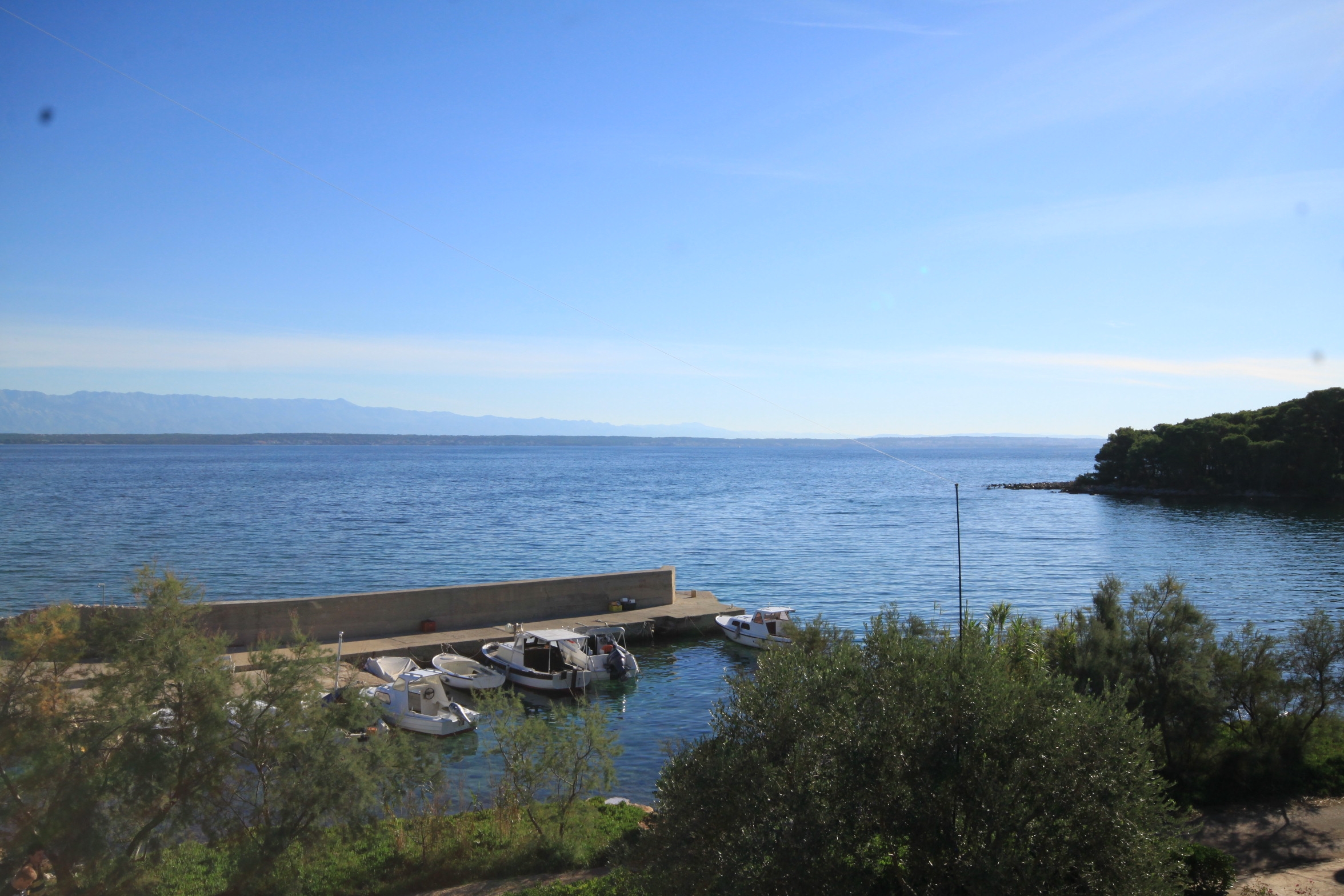 Two bedroom apartment near beach Ugljan  A-c