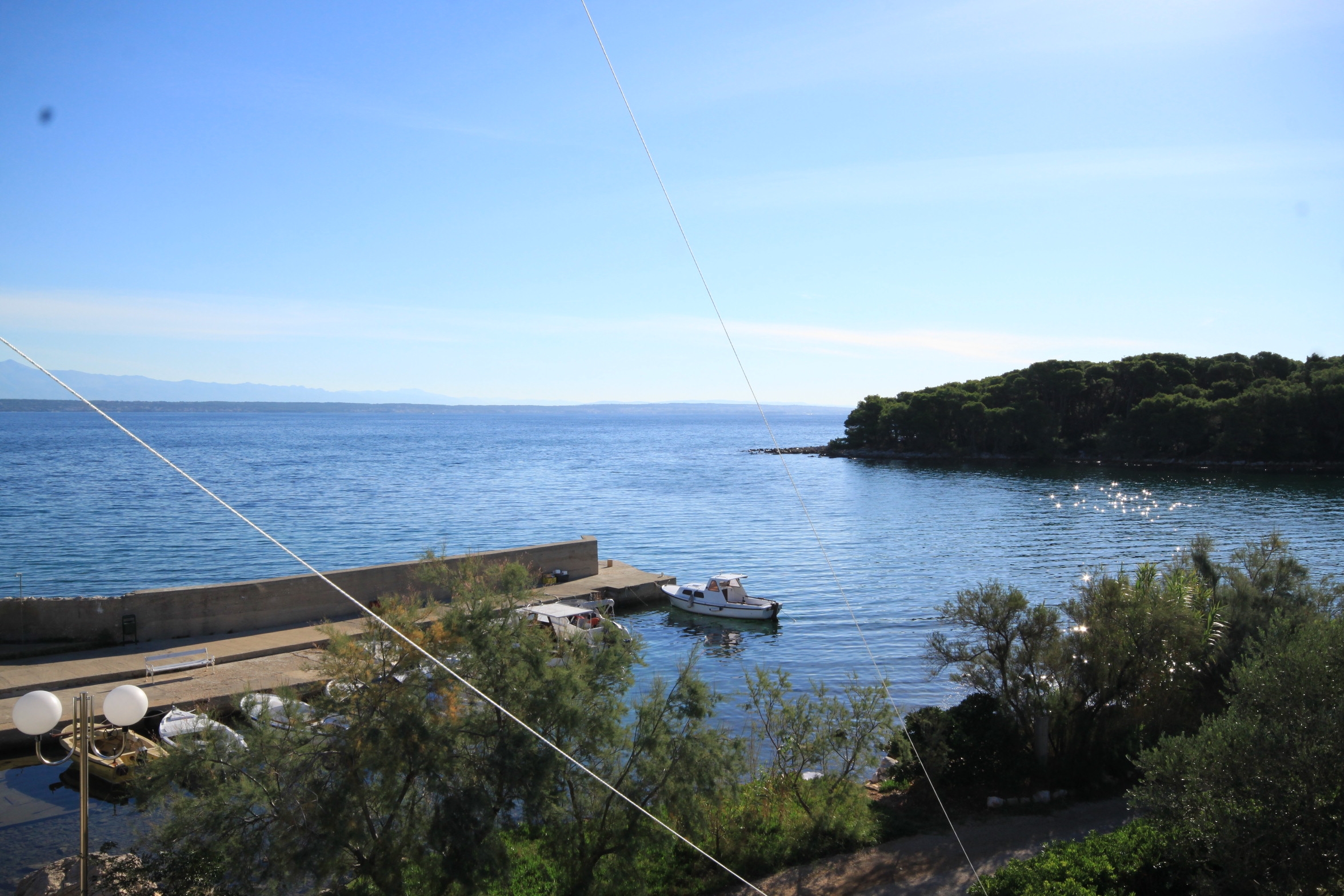 Two bedroom apartment near beach Ugljan  A-c