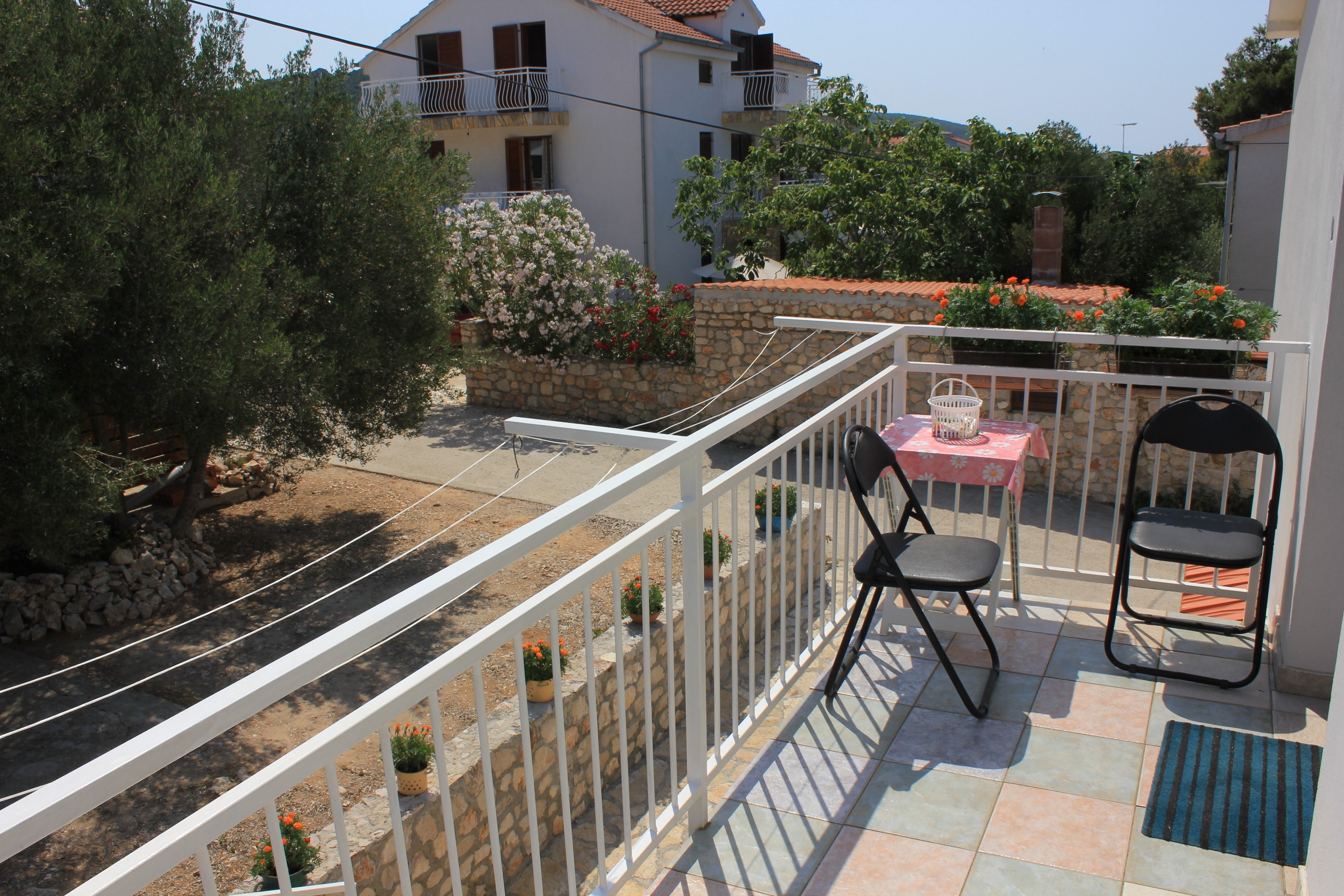 Two bedroom apartment with terrace and sea view Ždrelac, Pašman  A-a