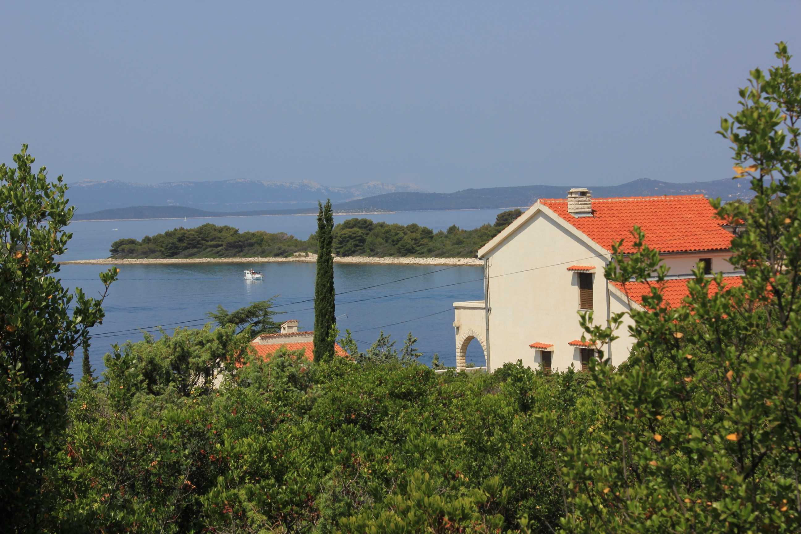 Two bedroom apartment with terrace and sea view Ždrelac, Pašman  A-a