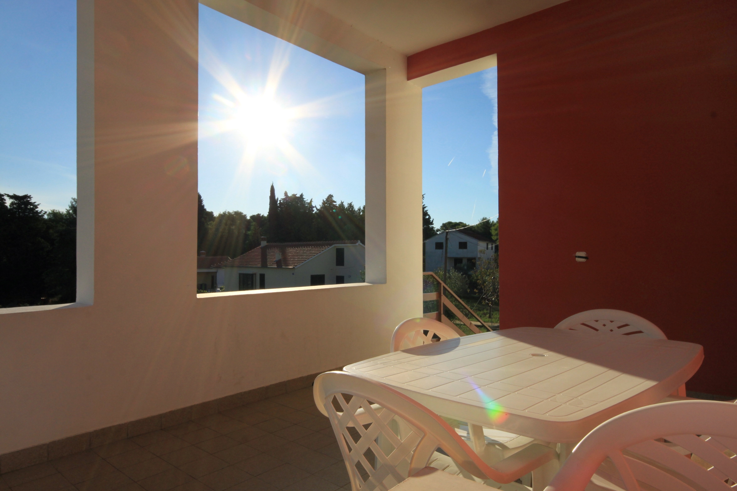 Two bedroom apartment with terrace Ugljan  A-a