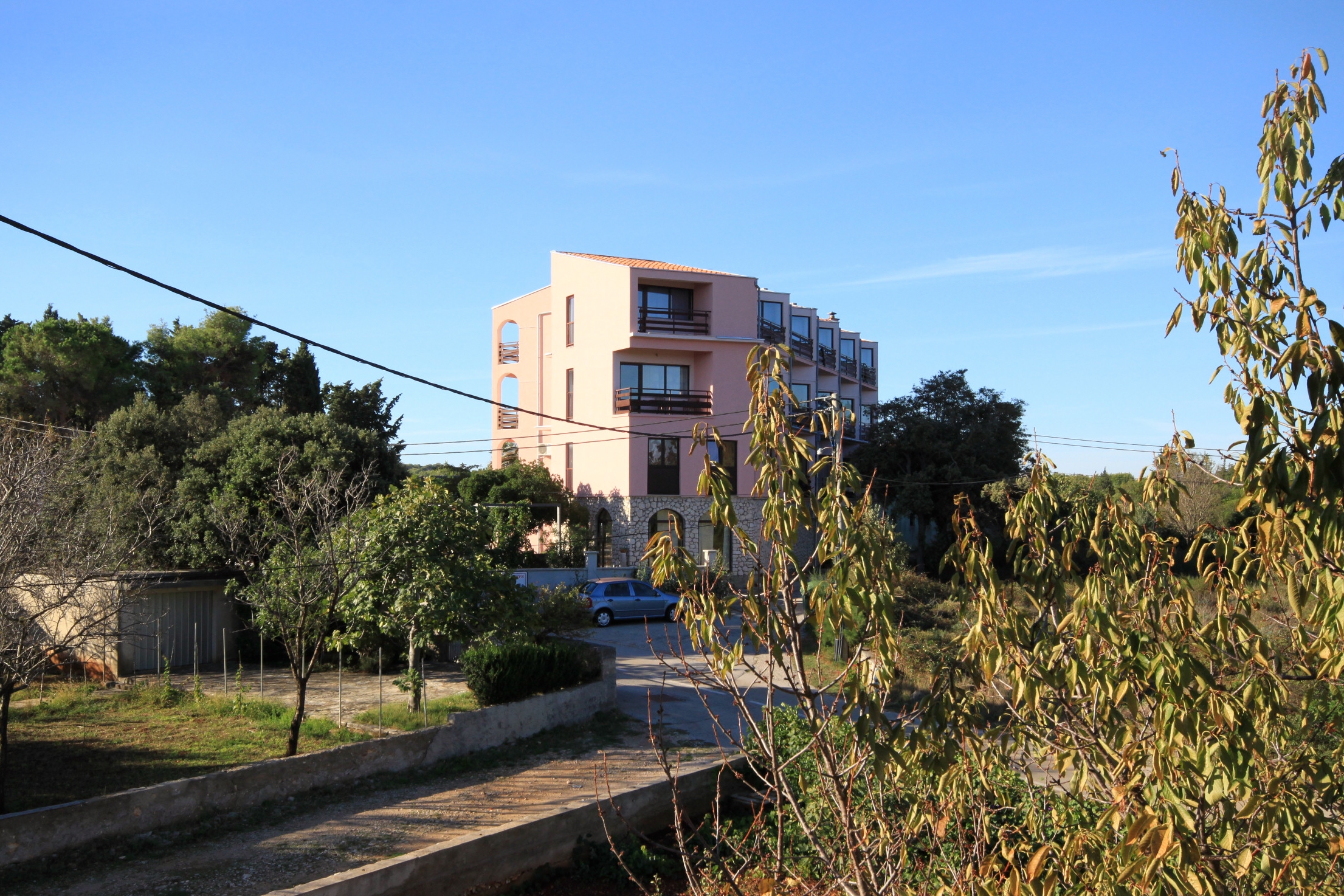 Two bedroom apartment with terrace Ugljan  A-b