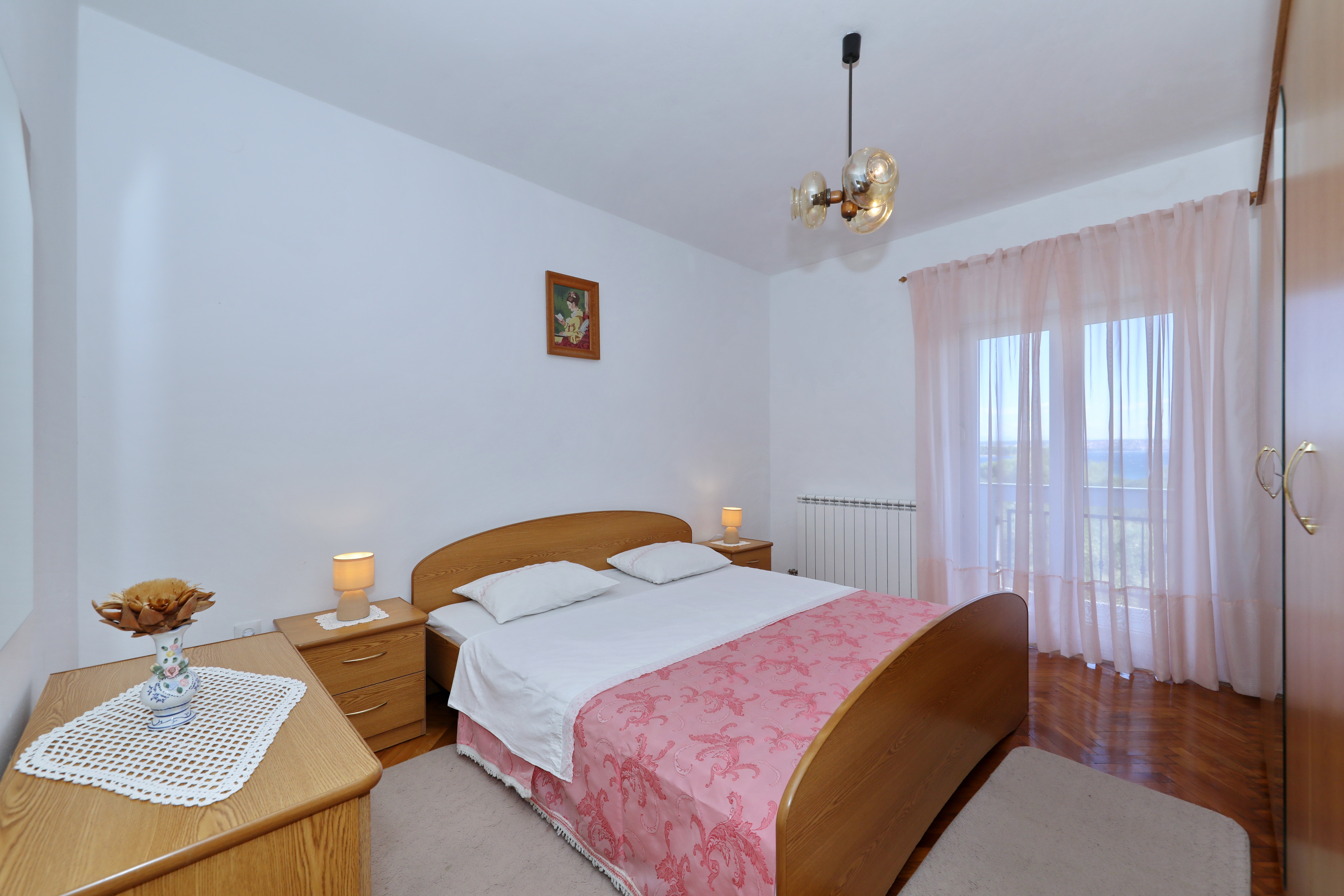 Two bedroom apartment with terrace and sea view Tkon, Pašman  A-b