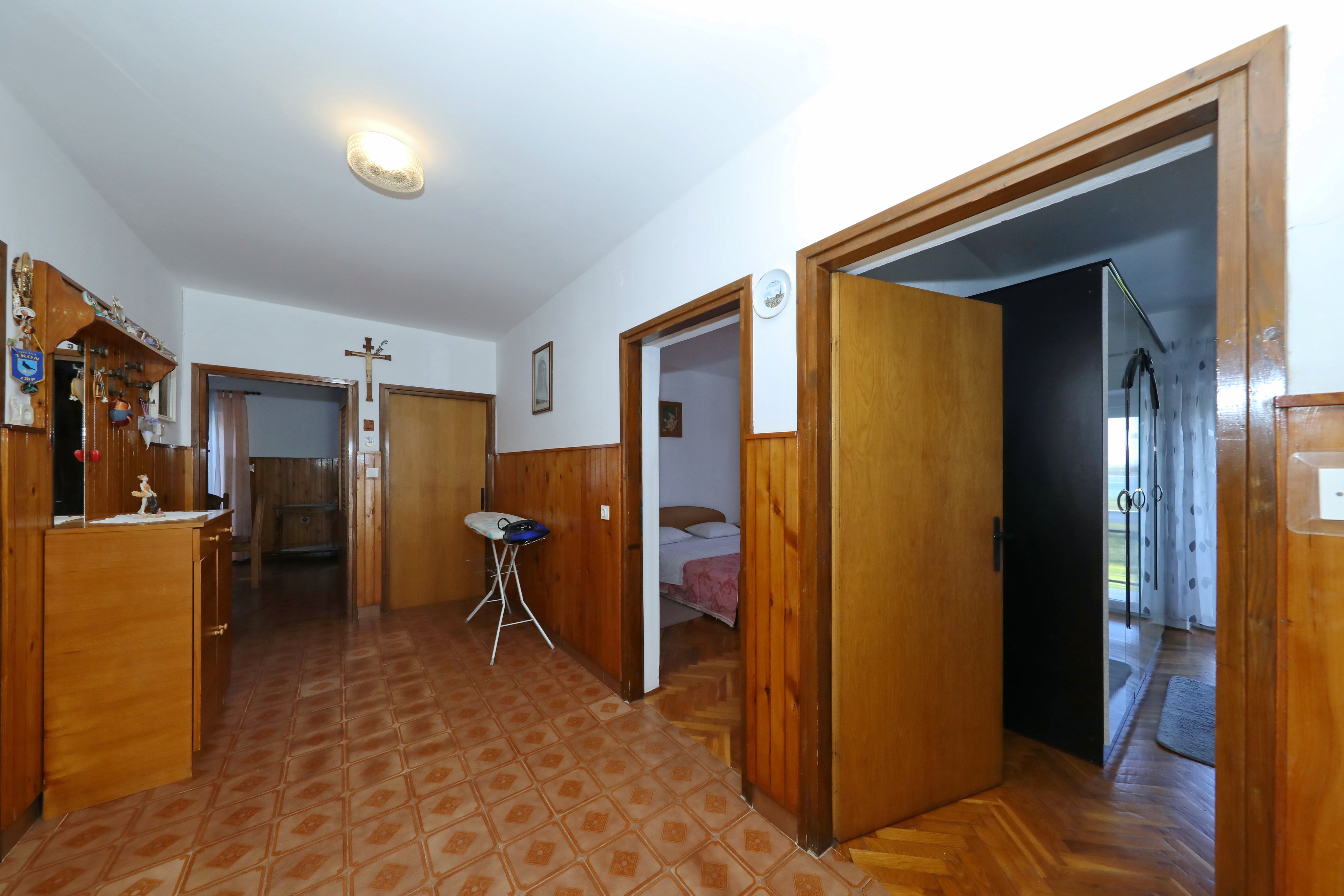 Two bedroom apartment with terrace and sea view Tkon, Pašman  A-b