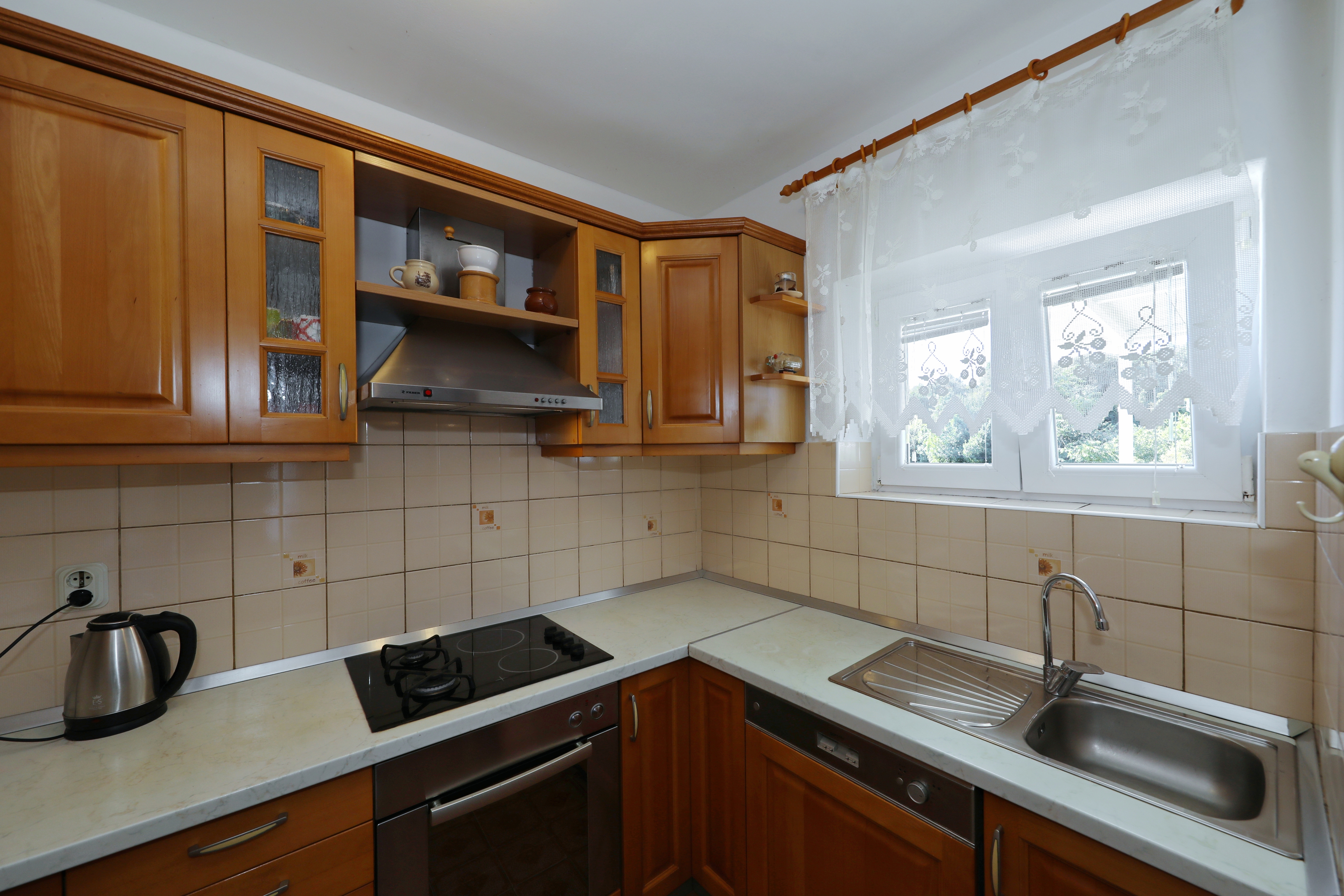 Two bedroom apartment with terrace and sea view Tkon, Pašman  A-b