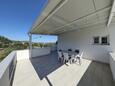 Terrace Tkon, Terrace in the apartment, with a sea view, (pet friendly) and WiFi.