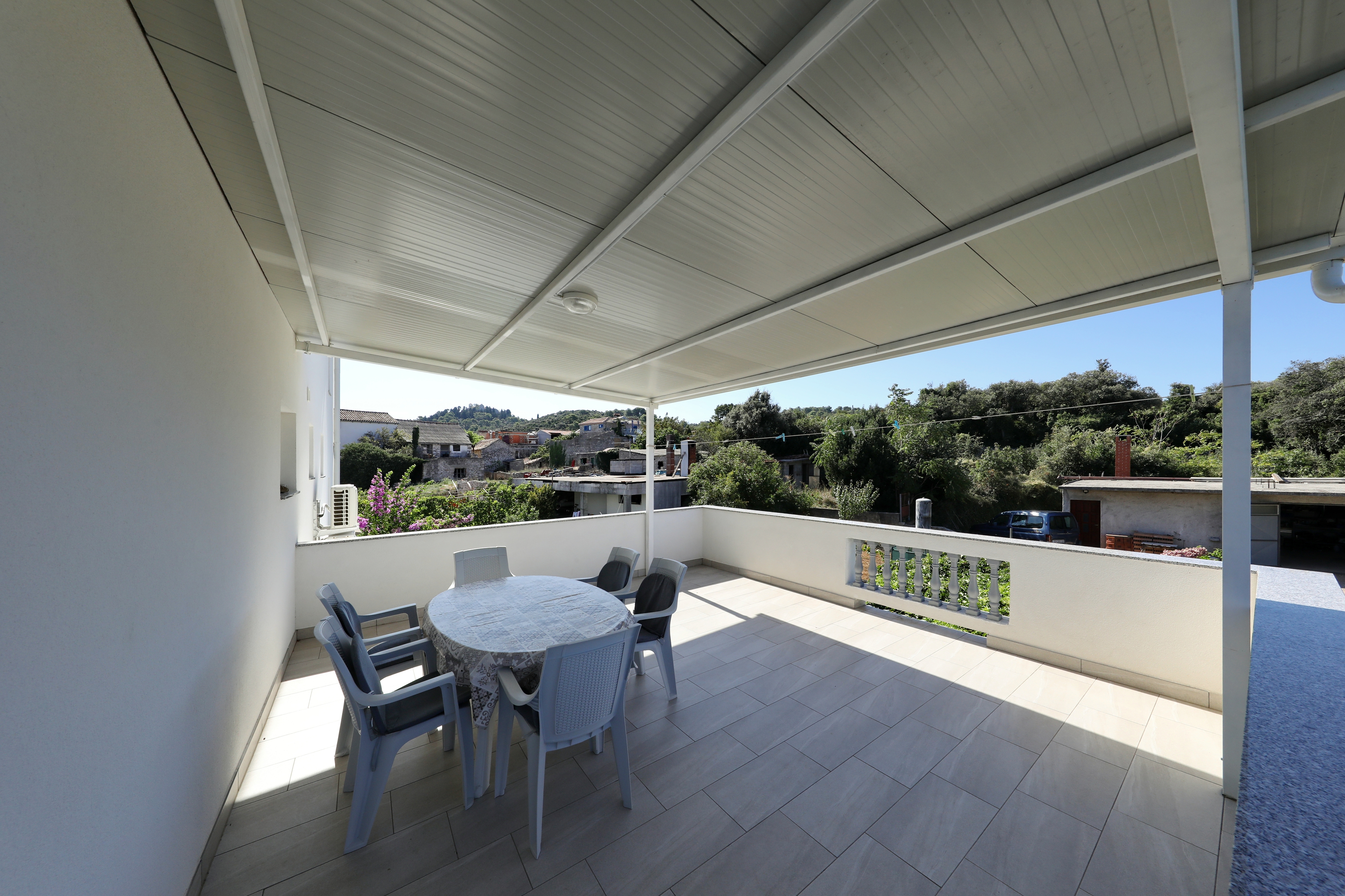 Two bedroom apartment with terrace and sea view Tkon, Pašman  A-b
