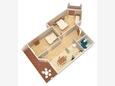 Dobropoljana, План в размещении типа apartment, WiFi.
