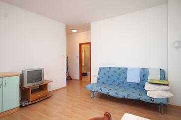 Preko, Sala de estar in the apartment, (pet friendly) y WiFi.