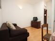 Obývací pokoj Kukljica, Obývací pokoj v ubytování typu apartment, domácí mazlíčci povoleni a WiFi.