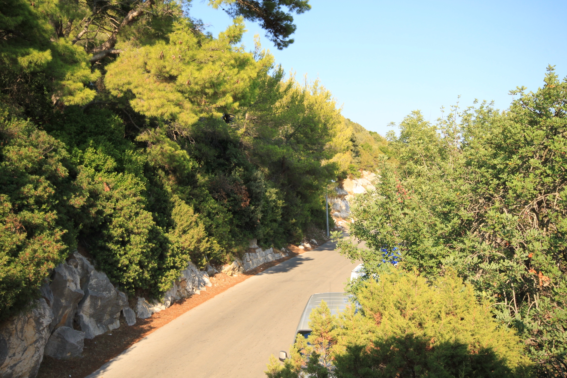 Two bedroom apartment with terrace Lastovo  A-a