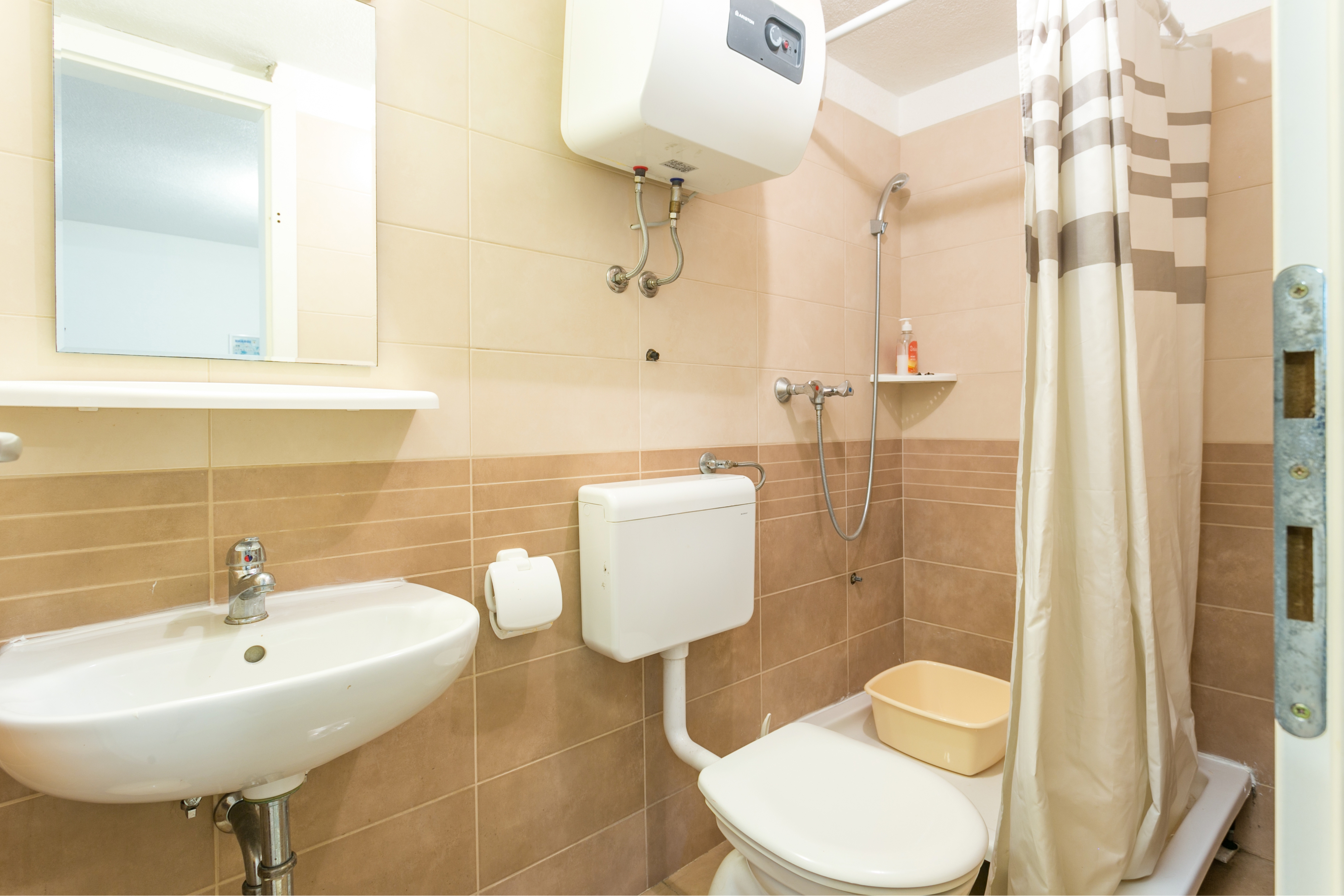 Two bedroom house with terrace and sea view Igrane, Makarska  K