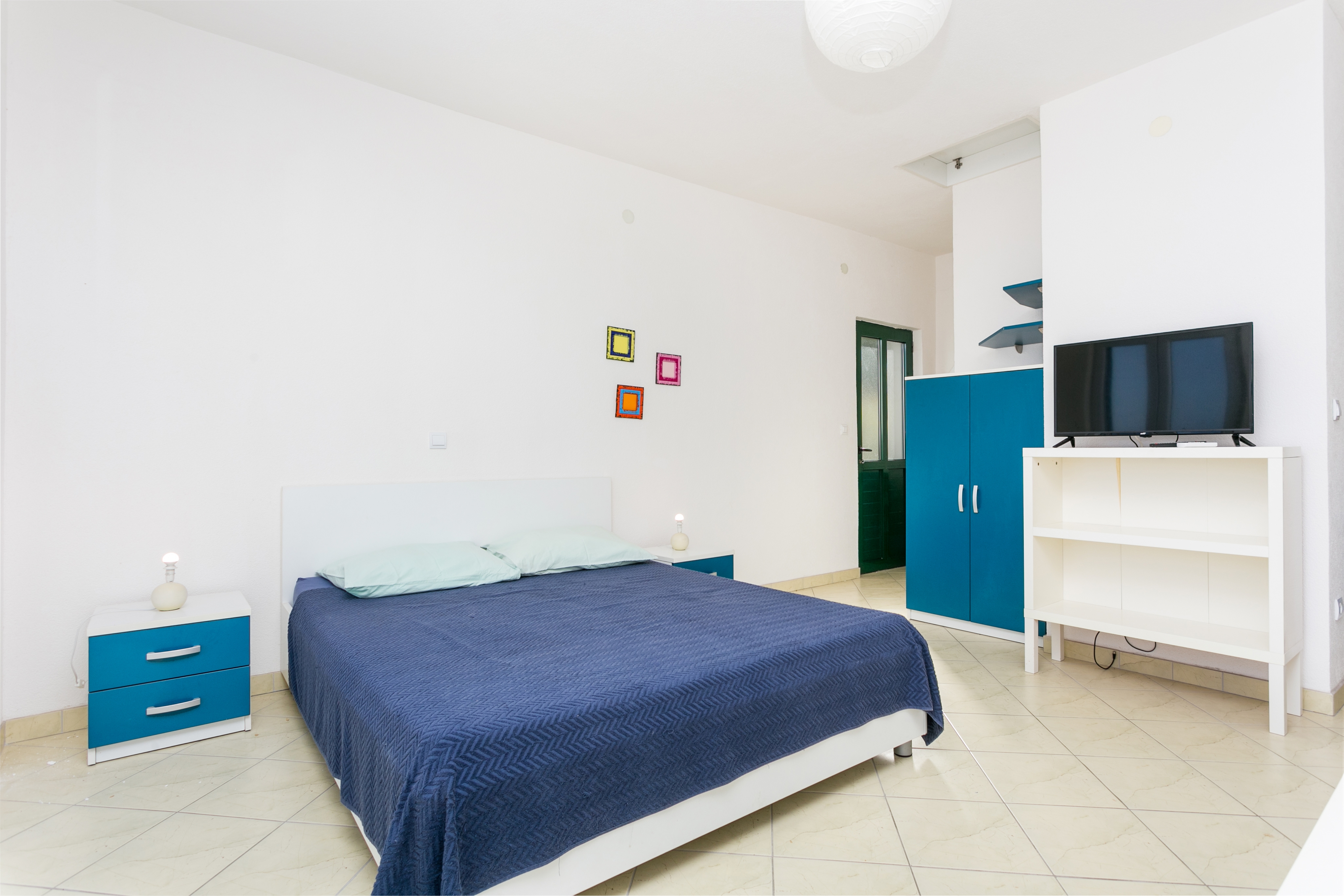 Two bedroom house with terrace and sea view Igrane, Makarska  K