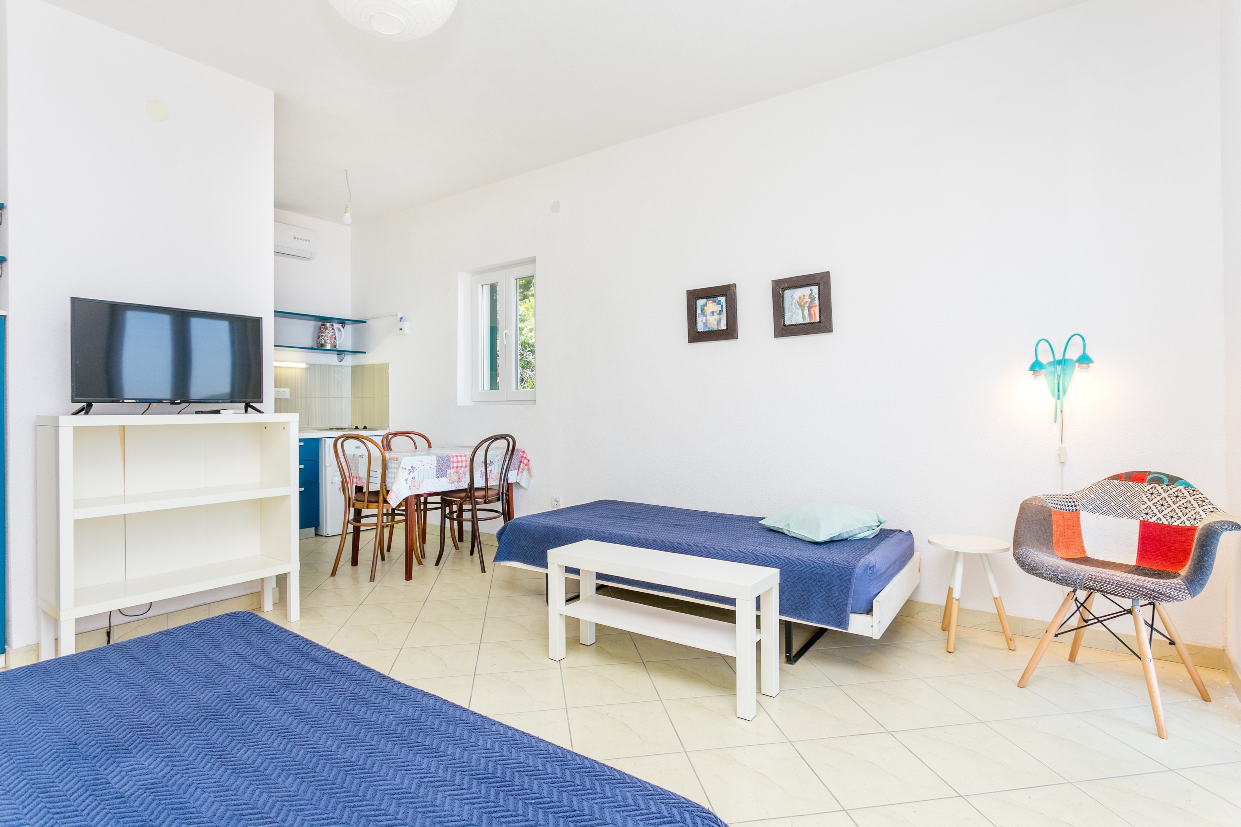 Two bedroom house with terrace and sea view Igrane, Makarska  K
