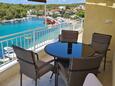 Grebaštica, Terrasse in folgender Unterkunftsart apartment, mit Meerblick und WiFi.