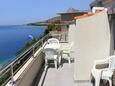 Terrace Omiš, Terrace in the apartment, with a sea view and WiFi.