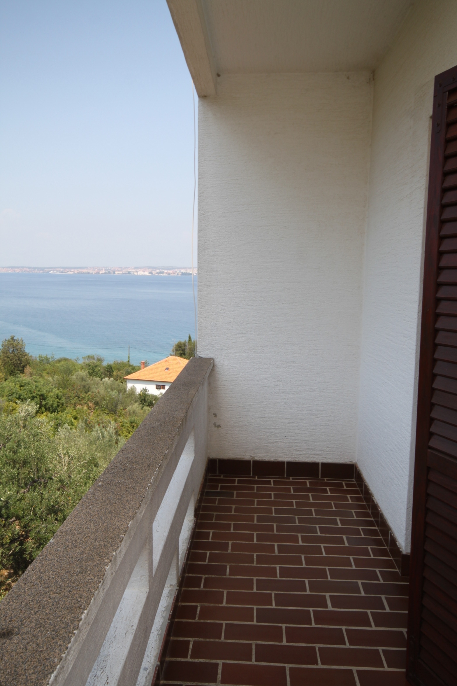 Two bedroom apartment with terrace and sea view Kali, Ugljan  A-a