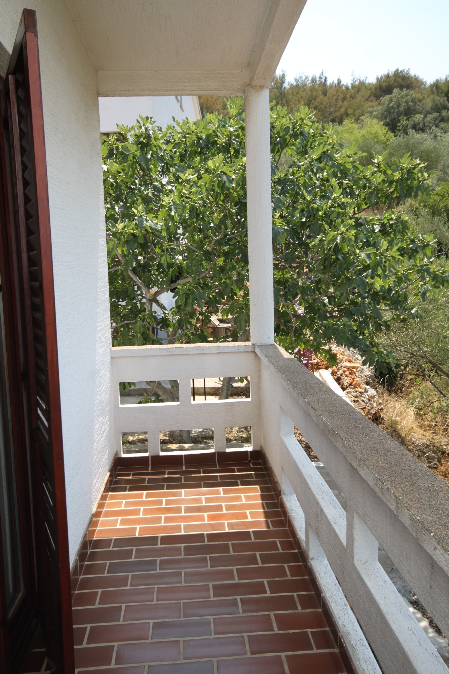 Two bedroom apartment with terrace and sea view Kali, Ugljan  A-a