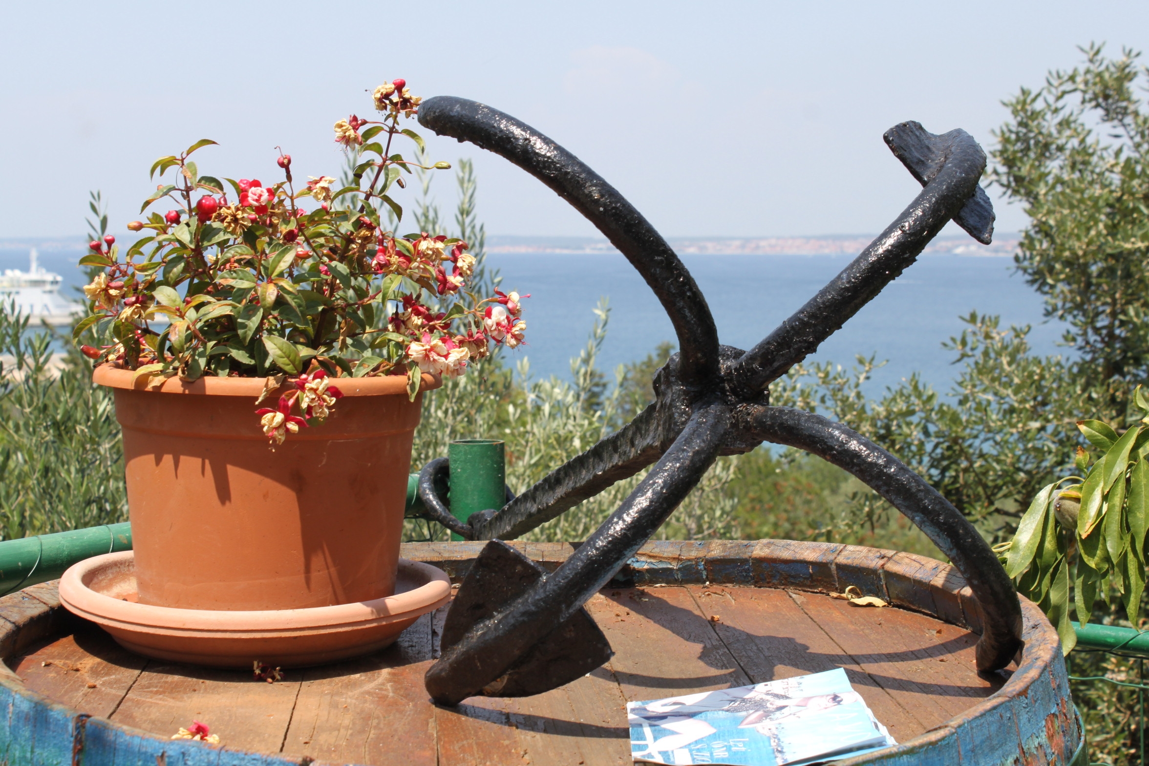 Two bedroom apartment with terrace and sea view Kali, Ugljan (A-834-a)