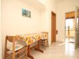 Dining room Zaklopatica, Dining room in the apartment, (pet friendly) and WiFi.