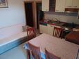 Dining room Zaklopatica, Dining room in the apartment, (pet friendly) and WiFi.